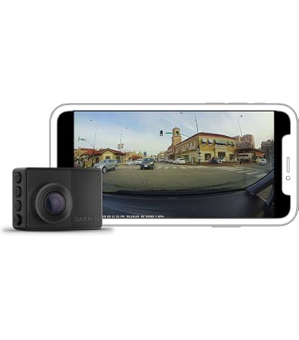 Amazon.com: Garmin Dash Cam 47, 1080p and 140-degree FOV, Monitor